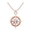 Beautiful Shining Stars Silver Necklaces SPE-4234